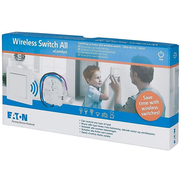 Eaton Wireless Switch All Paket, vorprogramm. CPAD-00/212